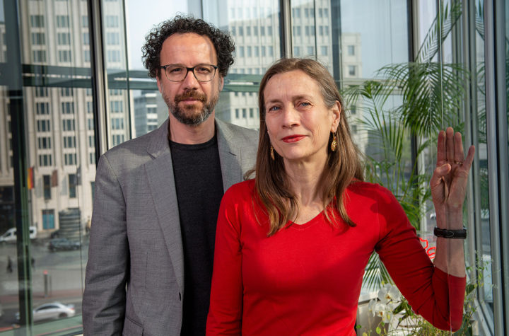 Carlo Chatrian (Artistic Director) and Mariette Rissenbeek (Executive Director)